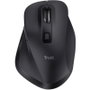 Trust Fyda Ratón Ergonómico Inalámbrico Negro 2400 DPI